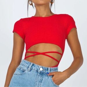 Princess poly Nicola Bodysuit Red